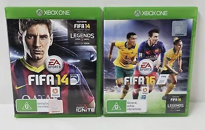 FIFA 14 & FIFA 16 EA Sports (Microsoft Xbox One) Football Soccer + Tracked Post • $16.96