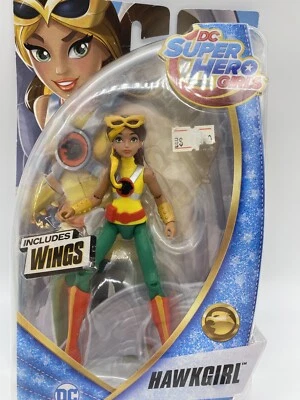 $17.99 • Buy New 2016 Mattel DC Super Hero Girls Hawkgirl 6  Action Figure Toy Collectable