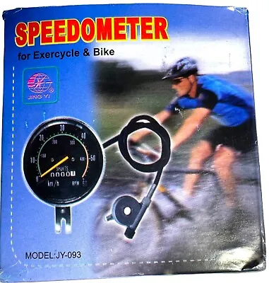 Speedometer Universal For Bicycle Exercycle Moped Scooter • $13.99