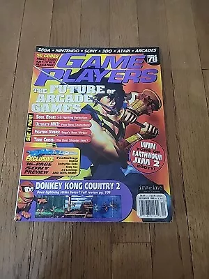 Game Players Magazine Sega Nintendo Playstation 3DO Issue #78 December 1995 • $9.99