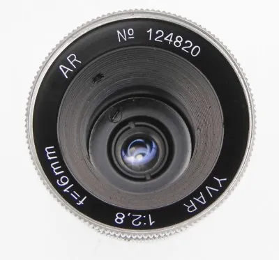 Kern 16mm F2.8 Yvar C Mount  #124820  • $190