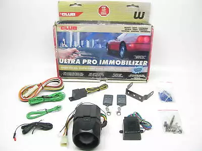 The Club E00274 Universal Ultra Pro Vehicle Electronic Immobilizer Alarm Kit • $24.99