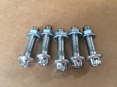 WORK VS-SS M7x 32 MM”chrome” Assembly Bolts And Nut For 3 Piece Wheel JDM (5pcs) • $25