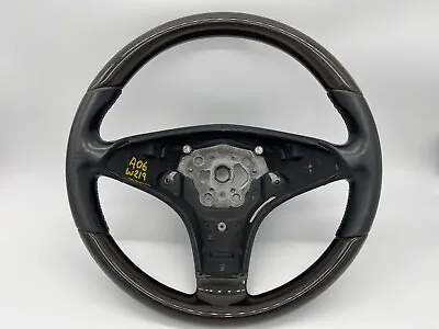 2009-2011 Mercedes Cls550 Cls63 Amg W219 Dark Walnut Leather Steering Wheel Oem* • $307.99