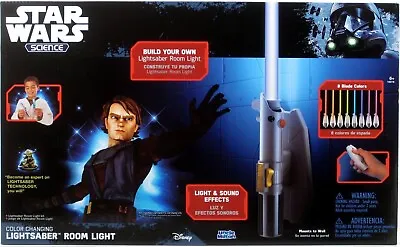 Star Wars Science Multicolor Lightsaber Room Light 29  LED Color Changing • $32.99