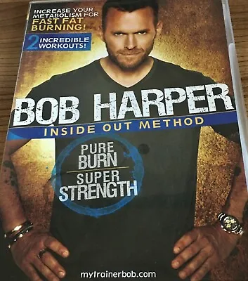 £4.99 • Buy Bob Harper Inside Out Method DVD  Fast Fat Burner Workout Exercise & Fitness