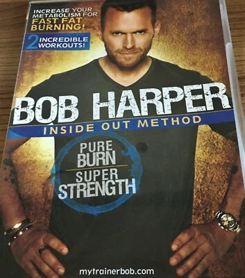 £4.99 • Buy Bob Harper Inside Out Method DVD  Fast Fat Burner Workout Exercise & Fitness