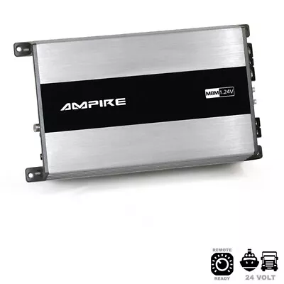 1-Channel Mono Amplifier Power Amplifier For Trucks 24Volt 24V 500 Watts RMS 1000 Watts Max • £135.98