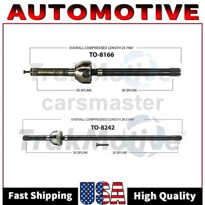 CV Axle Shaft For 1979-1985 Toyota Pickup Front Left Front Right TrakMotive 2pcs • $222.62