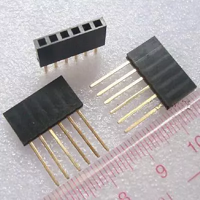 £1.94 • Buy 20pcs 6 Pin Female Tall Stackable Header Connector Socket For Arduino Shield 