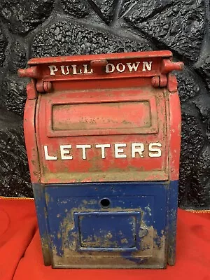 Rare 1937 Usps Letterbox- Carlisle Foundry Co.- Cast Iron Mailbox • $999