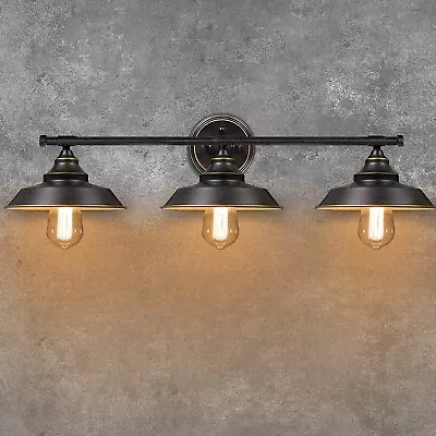 Bathroom Vanity Wall Light Fixture Dark Vintage Wall Mount Lam Industrial Rustic • $52.99