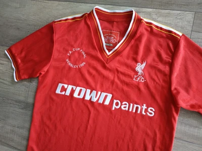 £27.99 • Buy Liverpool F.A. Cup 1986 Final Retro Vintage Shirt, Trikot,s. SMALL, Replica