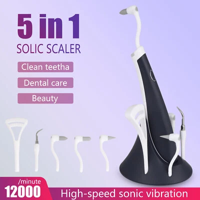 $16.99 • Buy Ultrasonic Electric Dental Scaler Tooth Cleaner Calculus Remover Teeth Whitening