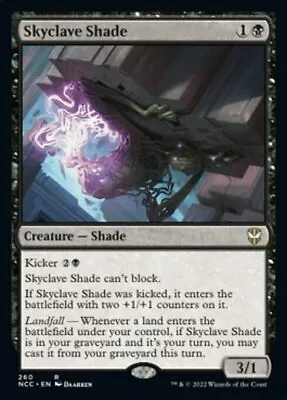 SKYCLAVE SHADE Mtg NM-M New Capenna Commander Rare 1 Card • $1.50