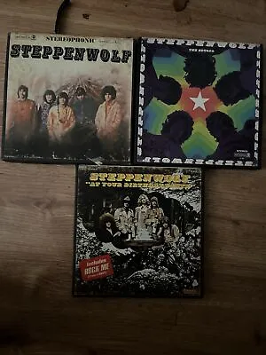 3 Steppenwolf Reel To Reel Tapes Self Titled The Second & At Your Birthday Party • $177.77