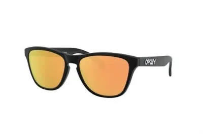 Oakley Sunglasses Frogskins XS Matte Black Prizm Rose Gold POlarized OJ9006-21 • $93