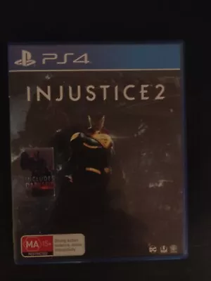 Injustice 2 PS4 PlayStation 4 *Tested & Working* • $25