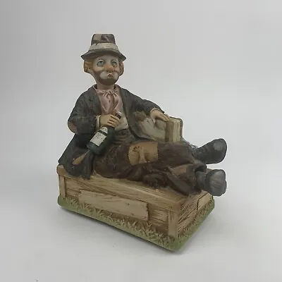 Vintage Waco Melody In Motion Willie The Whistler Hobo Statue *PLEASE READ* • $39.95