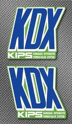 1989-1994 KDX 200 Blue/Green Radiator Shroud Decal Graphics Sticker MX KX 92 93  • $14.99