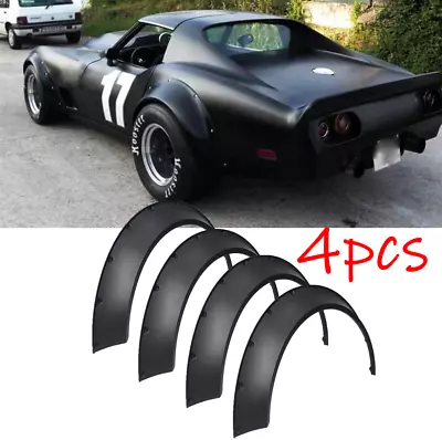 Fender Flares Wide Body Kit Wheel Arches 4.5  For Chevrolet Corvette C3 C4 C5 • $99.24