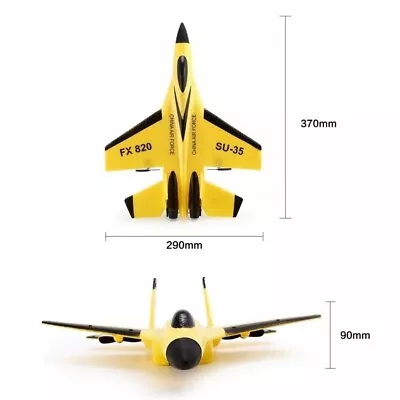 RC Plane FX620 SU35 4x LiPo Model Jet Fighter Remote Control Aircraft Airplane • $47.95