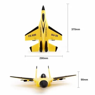 RC Plane FX620 SU35 RC Model Jet Fighter Remote Control Aircraft Airplane LOCAL • $45.95