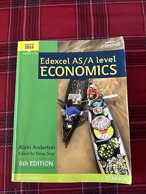 Edexcel AS/A Level Economics Student Textbook (with Free Online Version Of Book) • £28