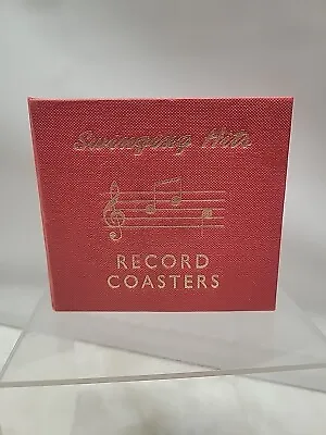 VINTAGE 1940'S  Swinging Hits   Vinyl Record Coasters • $9.99