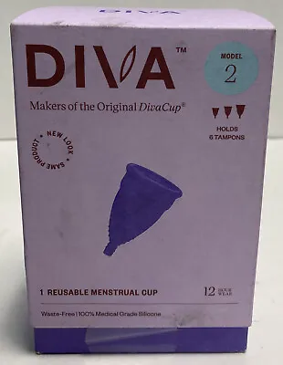 DivaCup - BPA-Free Reusable Menstrual Cup - Leak-Free Feminine Hygiene#0022 • $11.99
