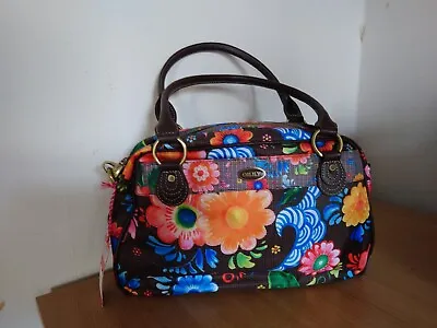 Oilily Handbag & Detachable Shoulder Strap Retro Design. Brand New With Tags • £49.50