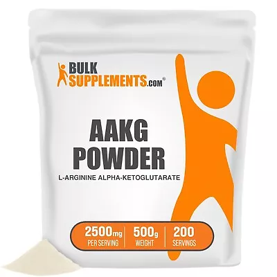 BulkSupplements AAKG (L-Arginine Alpha-Ketoglutarate) Powder - 2.5g Per Serving • $19.96