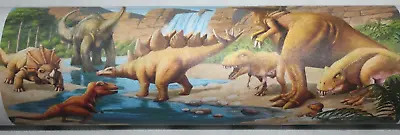 Great Art Dinosaur Wallpaper Mural DINO 132” X 93.7” Roll ~~~Read All • $39.95