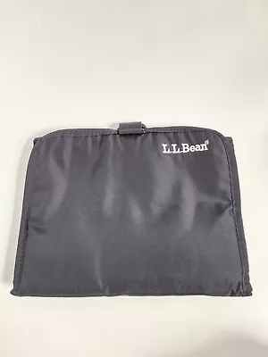 EUC Black LL Bean Personal Organizer Toiletry Cosmetic Travel Hanging Bag Small • $11.99