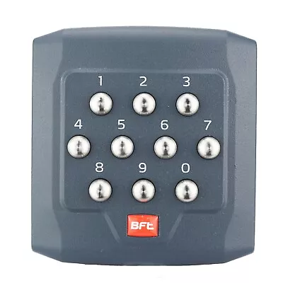 BFT Q.BO PAD Wireless Anti-Vandal Metal Gate Keypad • $175