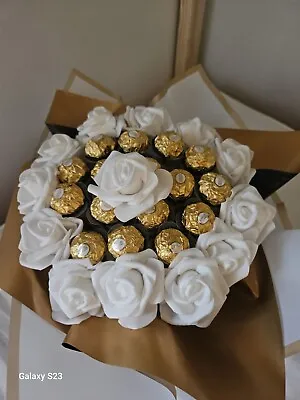 Medium Size Chocolate Ferrero Rocher Bouquet   Gift Flower Hamper Gift.  • £25.99