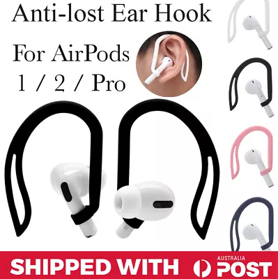 $7.95 • Buy Apple Airpods Accessories EarHook Anti-Lost AirPod 1 / 2 / Pro Silicone Hook 