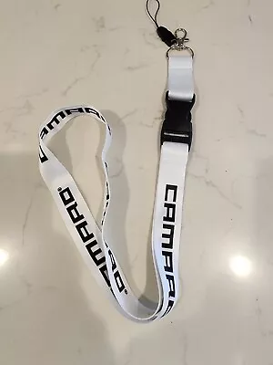 Camaro Car Automotive Lanyard Keychain WHITE/BLACK • $10.99