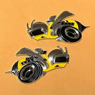 $20.99 • Buy 2pcs SUPER BEE Car Side Fender Emblem Sticker Badge