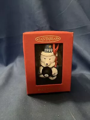 Dayton Hudson Santa Bear Ornament 1999 Wizard/8 Ball Marshall Fields  • $5.99