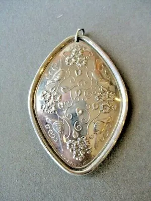 Sterling 12 Days Christmas Pendant / Ornament  4 Calling Birds  By Towle  1974 • $29.95