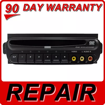 REPAIR 02 03 - 07 Chrysler TOWN & COUNTRY Dodge CARAVAN RCA 6 CD DVD Player DISC • $332.10