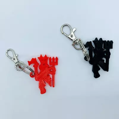 £2.99 • Buy Man Utd Manchester United Red Devil Keyring Keychain Bag Clip Charm Fan Gift
