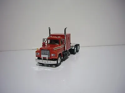 First Gear Dcp 1/64 Red With Stripes Mack R-model Tractor With Sleeper • $59.99