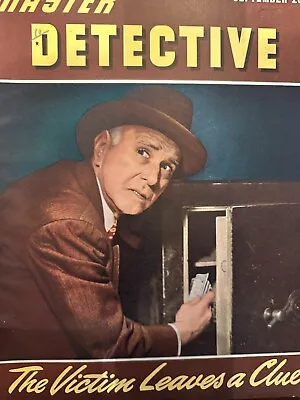 Master Detective Magazine 1946 September Pulp Magazine • $30