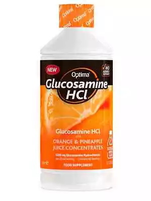 Optima Glucosamine HCI With Orange And Pneapple Juice Concentrates BBE 05/05/24 • £11