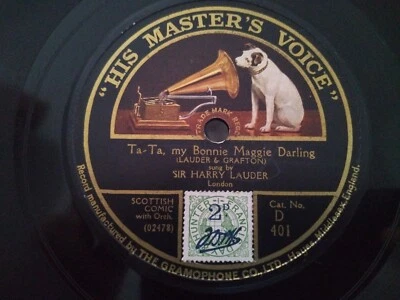 $9.78 • Buy Harry Lauder - Somebodys Waiting For Me / Ta Ta My Bonnie Maggie Darling - 78...