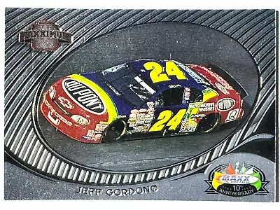 HOF'er JEFF GORDON 1998 Maxx Maxximum PREVIEW DUPONT CAR NASCAR Racing Card #P24 • $2