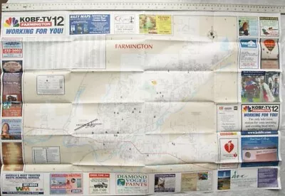 £2 • Buy 2004 City Map Of Farmington, NM With Aztec & Bloomfield
