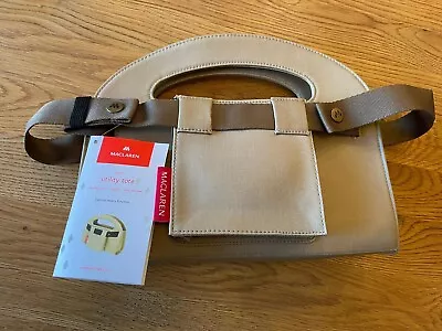 £9.99 • Buy Maclaren Mini Utility Tote - Pushchair Handlebar Organiser Storage Bag Clip-On